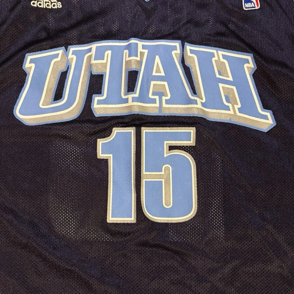Adidas Utah Jazz Matt Harpring‎ Jersey Mens Large Blue